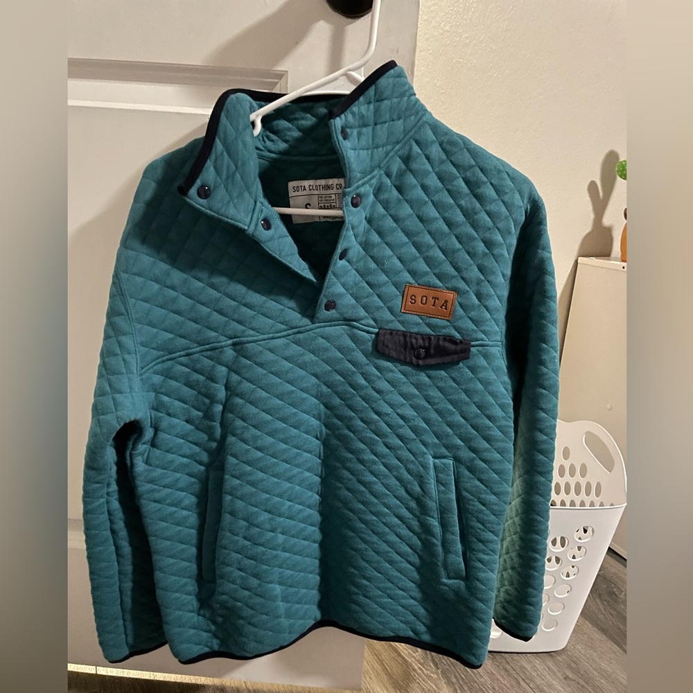 Sota clothing quilted pull over